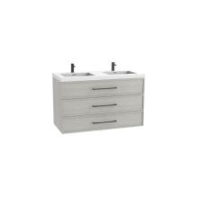 Madeli B825-48D-002-CG-NP-00 - Legend 48D'' Wall hung Vanity Cabinet Coastal Grey Finish/HW: No Handles