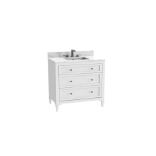 Madeli B872-48C-001-CL-WH-NP-00 - Heirloom 48C'' Free standing Vanity Cabinet in White/HW: No Handles