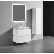 Madeli B500-30-002-GW - Madeli Cube 30'' Wall hung  Vanity Cabinet in Glossy White Finish