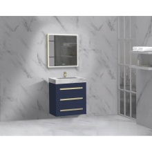 Madeli B820-24-002-SA-NP-00 - Epic 24'' Wall hung  Vanity Cabinet Sapphire Finish/HW: No Handles