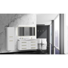 Madeli B820-60D-002-WH-NP-00 - Epic 60D'' Wall hung  Vanity Cabinet White Finish/HW: No Handles