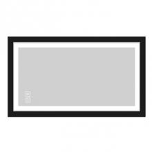 Madeli IM-PT2442-23-MB - Madeli Portrait Lighted Slique Mirror, 24'' x 42'' x 7/8'', Rectangu