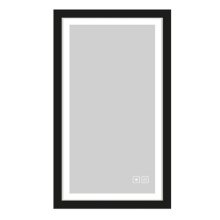 Madeli IM-PT2030-25-PC - Portrait III Lighted Slique Mirror, 20'' x 30'' x 7/8'', Rectangular