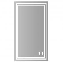 Madeli IM-ZE2030-00 - Zen Illuminated Slique Mirror, Mirror. 20'' X 30'' Lumentouch , On/Off Dimmer