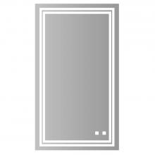 Madeli IM-ZE2036-23 - Madeli Zen Lighted Slique Mirror, 20'' x 36'' x 7/8'', Rectangular,