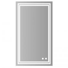 Madeli IM-ZE2430-23 - Madeli Zen Lighted Slique Mirror, 24'' x 30'' x 7/8'', Rectangular,