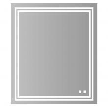 Madeli IM-ZE3630-23 - Madeli Zen Lighted Slique Mirror, 36'' x 30'' x 7/8'', Rectangular,