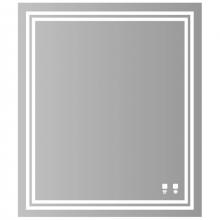 Madeli IM-ZE4236-00 - Zen Illuminated Slique Mirror, Mirror. 42'' X 36'' Lumentouch , On/Off Dimmer