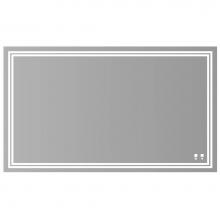 Madeli IM-ZE7236-00 - Zen Illuminated Slique Mirror, Mirror. 72'' X 36'' Lumentouch , On/Off Dimmer