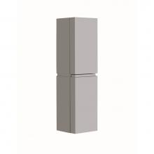 Madeli LCAS-161560-L002-WG - Madeli Urban 16''W x 15''D x 60''H Wall Hung Linen Cabinet L Hinged