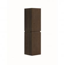 Madeli LCAS-161560-R002-BR - Madeli Urban 16''W x 15''D x 60''H Wall Hung Linen Cabinet R Hinged