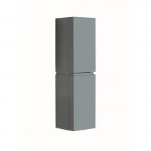 Madeli LCAS-161560-R002-TG - Madeli Urban 16''W x 15''D x 60''H Wall Hung Linen Cabinet R Hinged