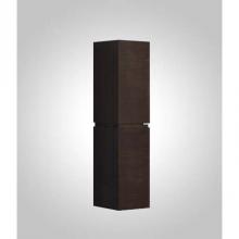 Madeli LCAS-161560-R002-WA - Madeli Urban 16''W x 15''D x 60''H Wall Hung Linen Cabinet R Hinged