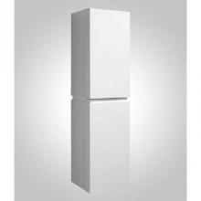 Madeli LCAS-161560-R002-WH - Madeli Urban 16''W x 15''D x 60''H Wall Hung Linen Cabinet R Hinged