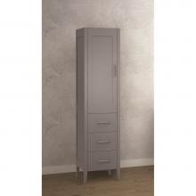 Madeli LCEN-181876-L001-TG-BN - Madeli Encore 18''W x 18''D x 76''H Free Standing Linen Cabinet L Hi