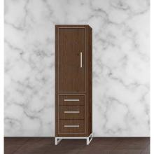 Madeli LCES-201871-L001-LC-BR-PC - Madeli Estate 20''W x 18''D x 76''H Free Standing Linen Cabinet L Hi