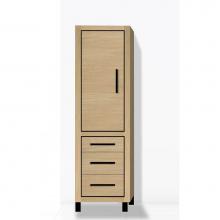 Madeli LCES-201871-L001-LL-NO-BN - Madeli Estate 20''W x 18''D x 76''H Free Standing Linen Cabinet L Hi