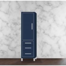 Madeli LCES-201871-L001-LL-SA-BN - Madeli Estate 20''W x 18''D x 76''H Free Standing Linen Cabinet L Hi