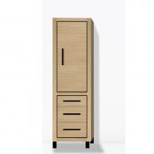 Madeli LCES-201871-R001-LL-NO-BN - Madeli Estate 20''W x 18''D x 76''H Free Standing Linen Cabinet R Hi