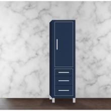 Madeli LCES-201871-R001-LL-SA-PC - Madeli Estate 20''W x 18''D x 76''H Free Standing Linen Cabinet R Hi