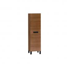 Madeli LCOM-201876-L001-LL-NW-H3-PN - Madeli Soho 20''W x 18''D x 76''H Free Standing Linen Cabinet L Hing