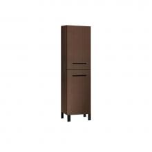 Madeli LCOM-201876-R001-LL-WA-H9-PC - Madeli Savvy 20''W x 18''D x 76''H Free Standing Linen Cabinet R Hin