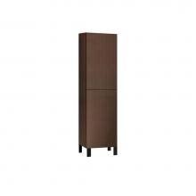 Madeli LCOM-201876-R001-LL-WA-NP-MB - Madeli Savvy 20''W x 18''D x 76''H Free Standing Linen Cabinet R Hin