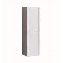 Madeli LCTR-201871-L002-WH-NP-00 - Madeli Contour 20''W x 18''D x 71''H Wall Hung Linen Cabinet L Hinge