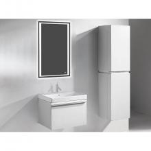Madeli B990-24-002-WH-MB - Venasca 24''. White Wall Hung Cabinet