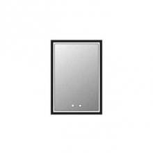 Madeli MC-IL2036-RM-04-R00-PC - Illusion Lighted Mirrored Cabinet , 20X36''Right Hinged-Recessed Mount, Pol. Chrome Fram