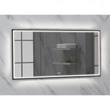 Madeli MC-IL6036C-RM-04-000-MB - Madeli Illusion Lighted Mirrored Cabinet, Recessed Mount, 60'' x 36'' x 4-3/4&