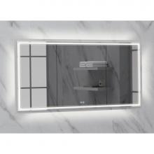 Madeli MC-IL6036C-RM-04-000-PC - Madeli Illusion Lighted Mirrored Cabinet, Recessed Mount, 60'' x 36'' x 4-3/4&