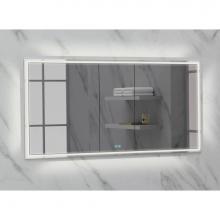 Madeli MC-IL6036D-RM-04-000-PC - Madeli Illusion Lighted Mirrored Cabinet, Recessed Mount, 60'' x 36'' x 4-3/4&