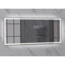 Madeli MC-IL7236D-RM-04-000-PC - Madeli Illusion Lighted Mirrored Cabinet, Recessed Mount, 72'' x 36'' x 4-3/4&