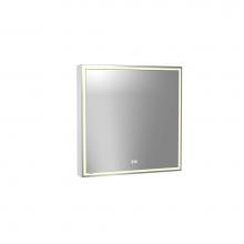 Madeli MC-PI3030-SM-04-L00-PC - Madeli Pioneer Lighted Mirrored Cabinet, Surface Mount, 30'' x 30'' x 4-3/4&ap