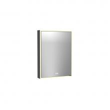 Madeli MC-VA2430-SM-04-L00-MB - Madeli Vanguard Lighted Mirrored Cabinet, Surface Mount, 24'' x 30'' x 4-3/4&a