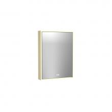 Madeli MC-VA2430-SM-04-R00-SB - Madeli Vanguard Lighted Mirrored Cabinet, Surface Mount, 24'' x 30'' x 4-3/4&a