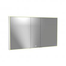 Madeli MC-VA6036D-SM-04-000-MR - Madeli Vanguard Lighted Mirrored Cabinet, Surface Mount, 60'' x 36'' x 4-3/4&a