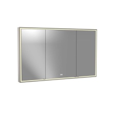 Madeli MC-PI6036C-SM-04-000-25-BN - Pioneer Lighted Mirrored Cabinet, Surface Mount, 60'' x 36'' x 4-3/4'&apo