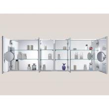 Madeli MP9-24P-030-WG - 24''W X 30''H-Medicine Cabinet.Whisper Grey. Plain Mirror With Soft Closing Do