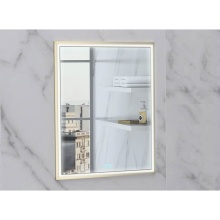 Madeli MC-IL2430-RM-04-L00-25-SB - Illusion Lighted Mirrored Cabinet, Recessed Mount, 24'' x 30'' x 4-3/4'&a
