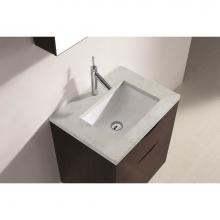 Madeli QSA1812-24-130-WC - Quartzstone Countertop,  24'' x 18'' x 3/4'', 8'' Widespre