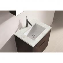 Madeli QSA1812-30-110-SG - Madeli 30'' Quartzstone Countertop w/ Single faucet hole- Soft Grey
