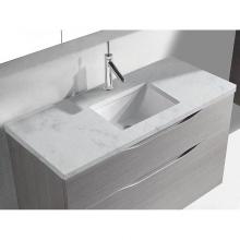 Madeli QSA1812-42-110-WC - Madeli Quartzstone Countertop,  42'' x 18'' x 3/4'', Single Faucet H