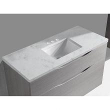 Madeli QSA1812-42-130-WC - Madeli Quartzstone Countertop,  42'' x 18'' x 3/4'', 8'' W