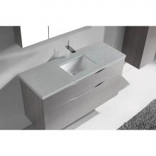 Madeli QSA1812-48-110-VG - Madeli Quartzstone Countertop,  48'' x 18'' x 3/4'', Single Basin,