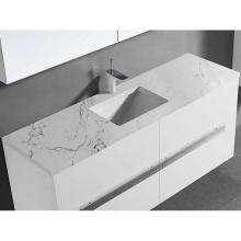 Madeli QSA1812-60-110-WC - Madeli Quartzstone Countertop,  60'' x 18'' x 3/4'', Single Basin,