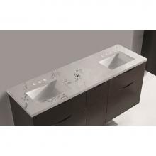 Madeli QSA1812-72-230-WC - Madeli Quartzstone Countertop,  72'' x 18'' x 3/4'',  8''