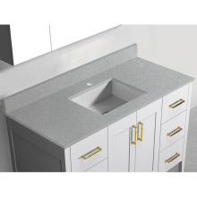 Madeli QST2208-48-110-VG - Madeli Quartzstone Countertop,  48'' x 18'' x 3/4'', Single Basin,