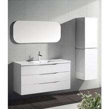 Madeli RL-PT2420-003-AL - Madeli Euro Mirror, 24'' x 20'' x 3/4'', Rectangle, Rounded Edge